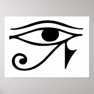 Póster ojo de horus