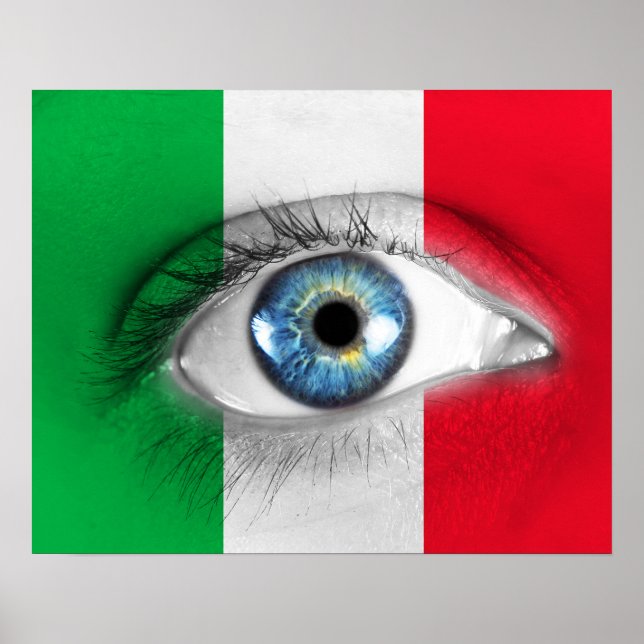 Póster Ojo de Italia (Frente)