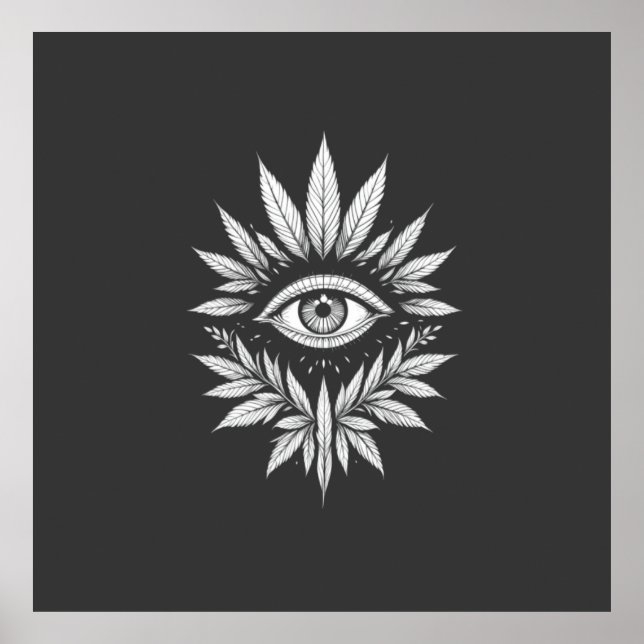 Póster Ojo de la Naturaleza (Frente)