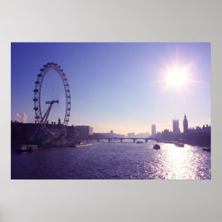 Póster Ojo de Londres