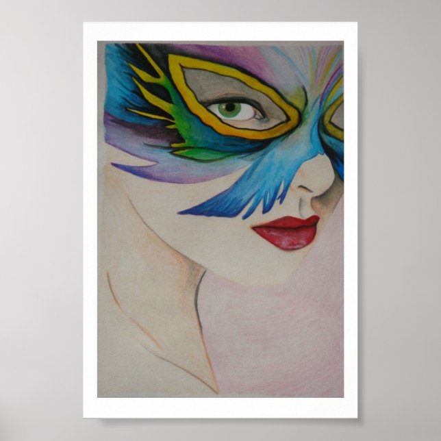 Póster ojo de mariposa (Frente)