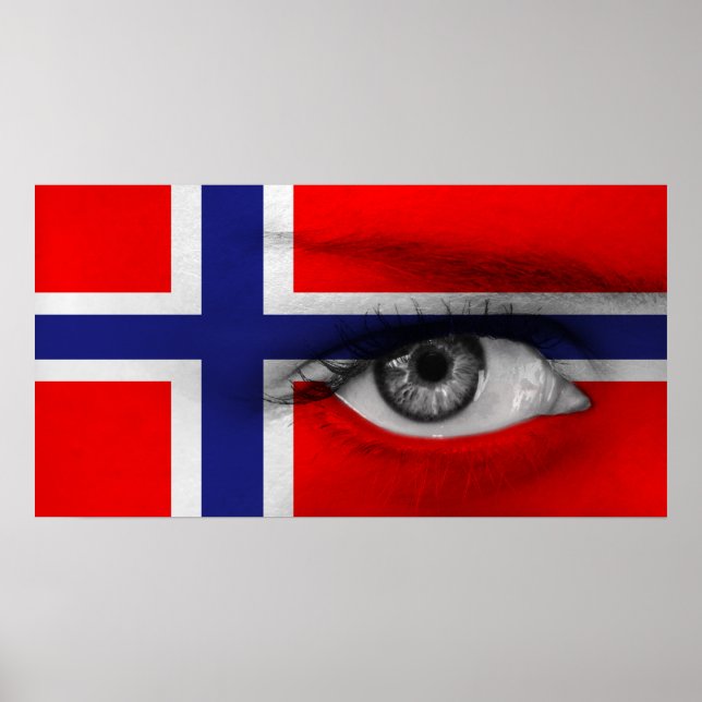 Póster Ojo de Noruega (Frente)