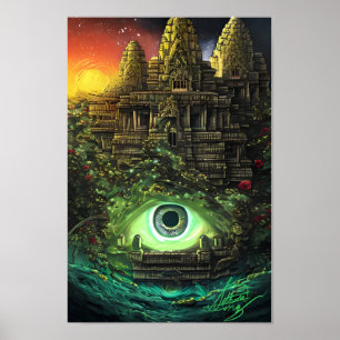 Póster Ojo de providencia