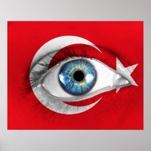 Póster Ojo de Turquía
