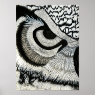 Póster Ojo del búho (izquierdo)