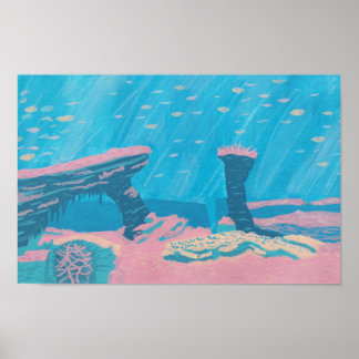 Póster Ojo del mar