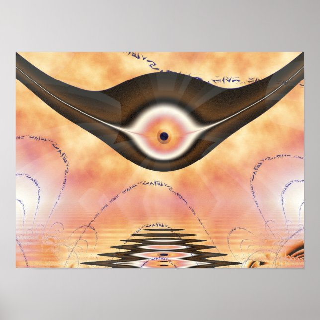 Póster Ojo del Nilo (Frente)