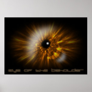 Póster Ojo del observador