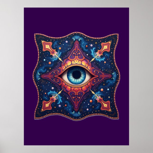 Póster Ojo del Universo (Frente)