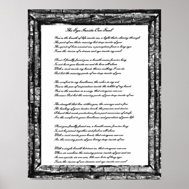 Póster Ojo dentro de nuestro alma (Frente)