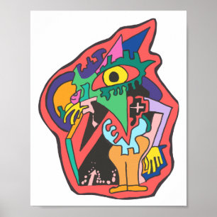 Póster Ojo en ti