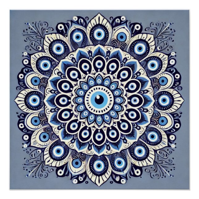 Póster Ojo malvado (Anverso)