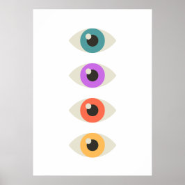 Póster Ojos