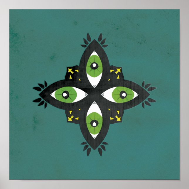 PÓSTER OJOS 3 (Frente)