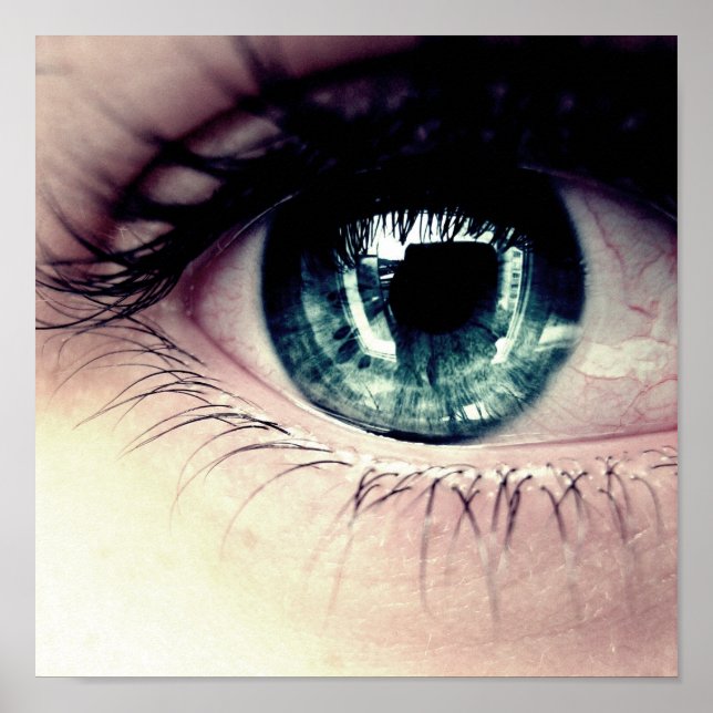 Póster Ojos azules (Frente)