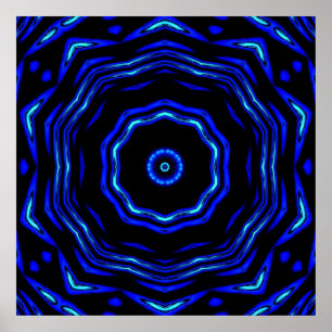 Póster Ojos azules