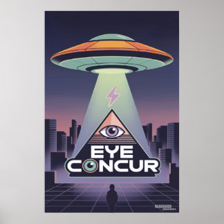 PÓSTER ¡OJOS CONCURAR LA MIRADA EN LA TIERRA LARGA!