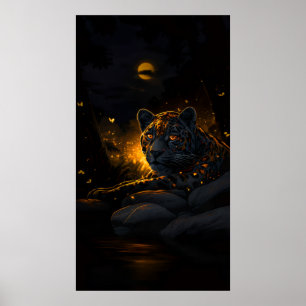 Póster Ojos de Brasa de la Noche
