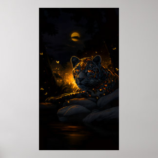 Póster Ojos de Brasa de la Noche