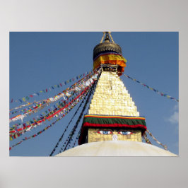 Póster Ojos de Buda