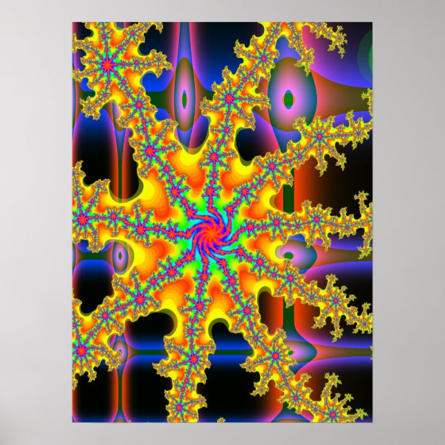 Póster Ojos de Cthulu de 18" x 24" (Frente)