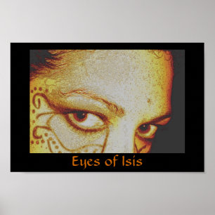 Póster Ojos de Isis