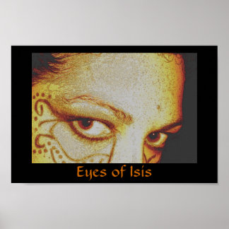 Póster Ojos de Isis