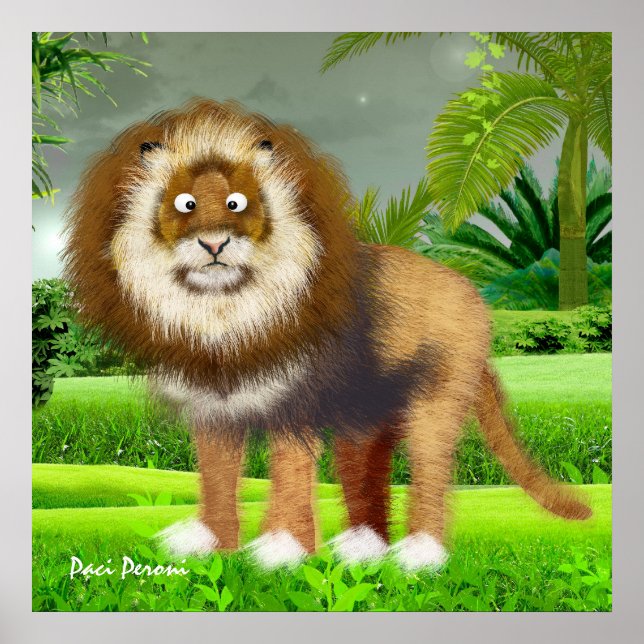 Póster Ojos de león 2 - SRF (Frente)