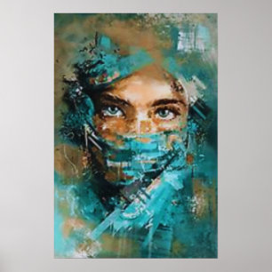 Póster Ojos de resiliencia