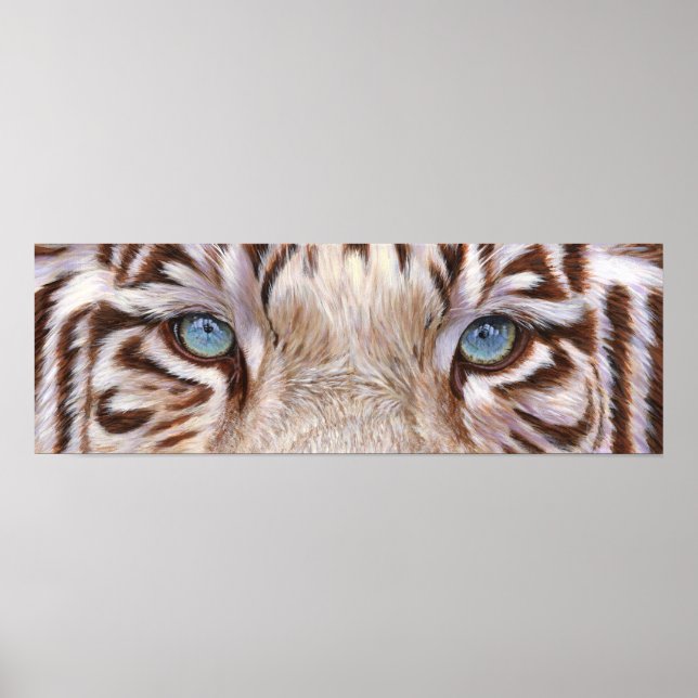 Póster Ojos de tigre (Frente)