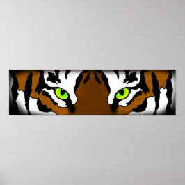 Póster Ojos de tigre (pequeños)