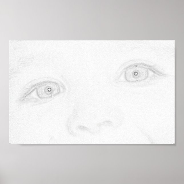 Póster Ojos de un niño (Frente)