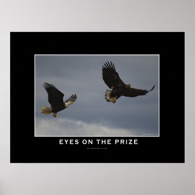 Póster OJOS EN EL Poster DEL PREMIO (Frente)
