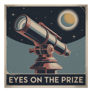 Póster Ojos en el premio
