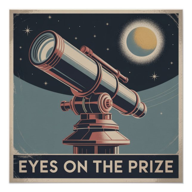 Póster Ojos en el premio (Anverso)