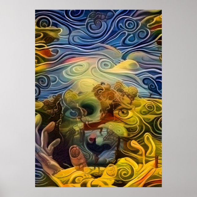 Póster Ojos mágicos (Frente)
