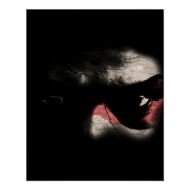 Póster Ojos Negros (Anverso)