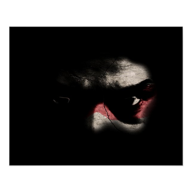 Póster Ojos Negros (Anverso)