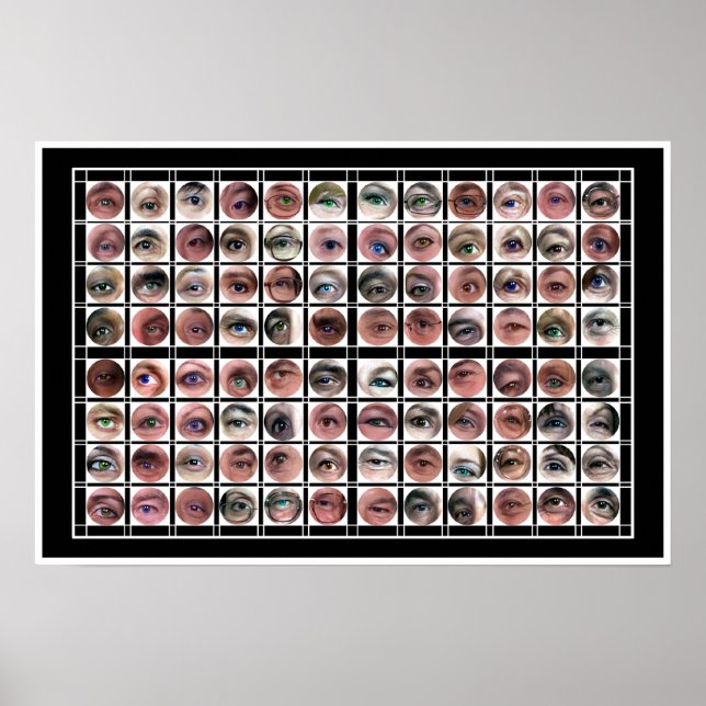 PÓSTER OJOS #P102 (Frente)
