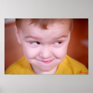 Póster Ojos sospechosos