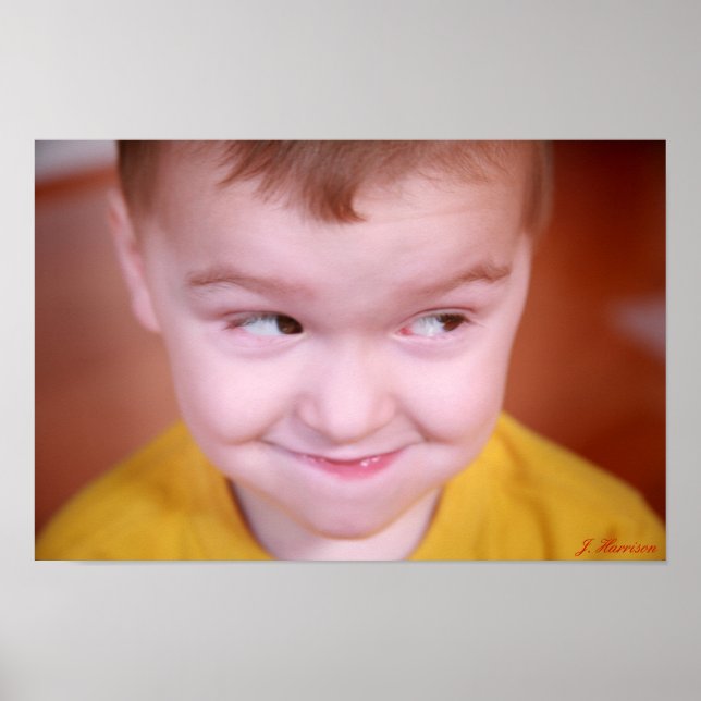 Póster Ojos sospechosos (Frente)