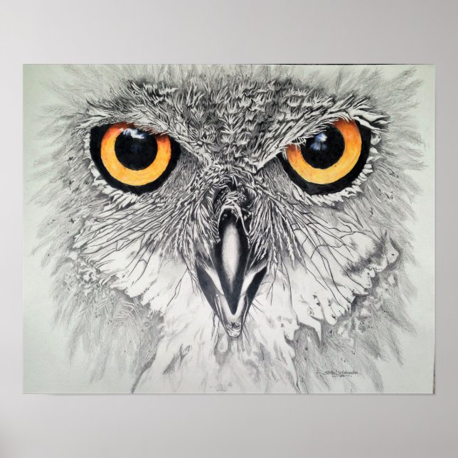 Póster Ojos vigilantes (Frente)