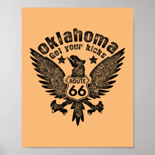 Póster Oklahoma Consigue Tu Impulso