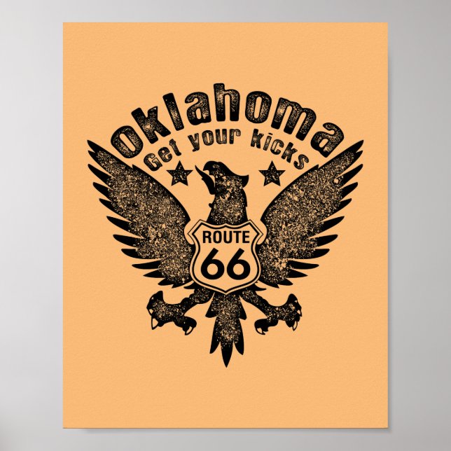Póster Oklahoma Consigue Tu Impulso (Frente)