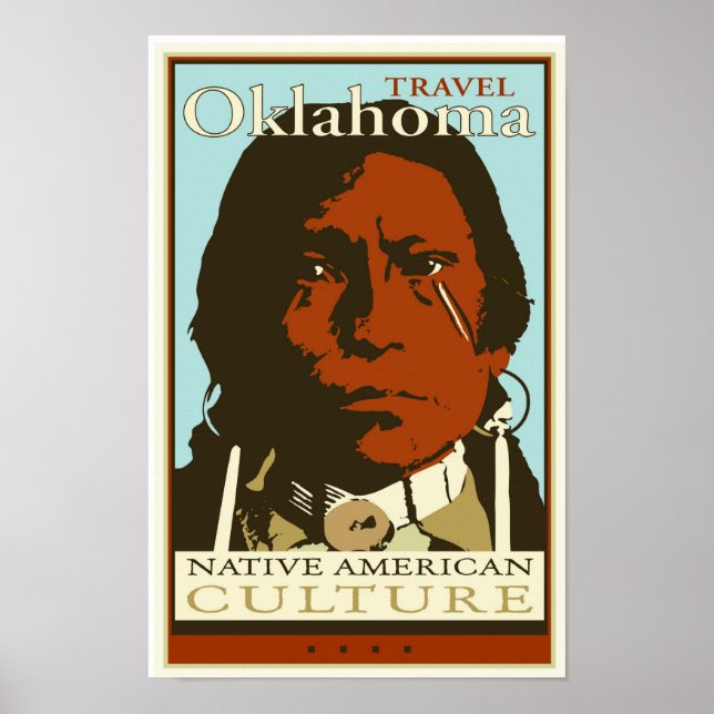 Póster Oklahoma de viaje (Frente)