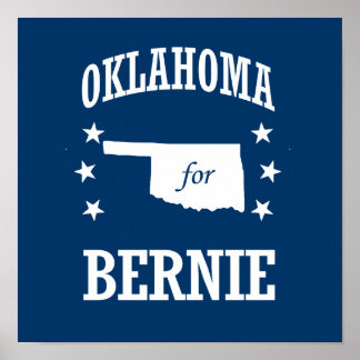 PÓSTER OKLAHOMA PARA BERNIE SANDERS