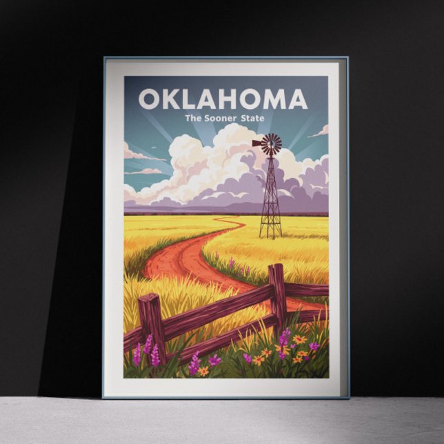 Póster Oklahoma vintage (Subido por el creador)