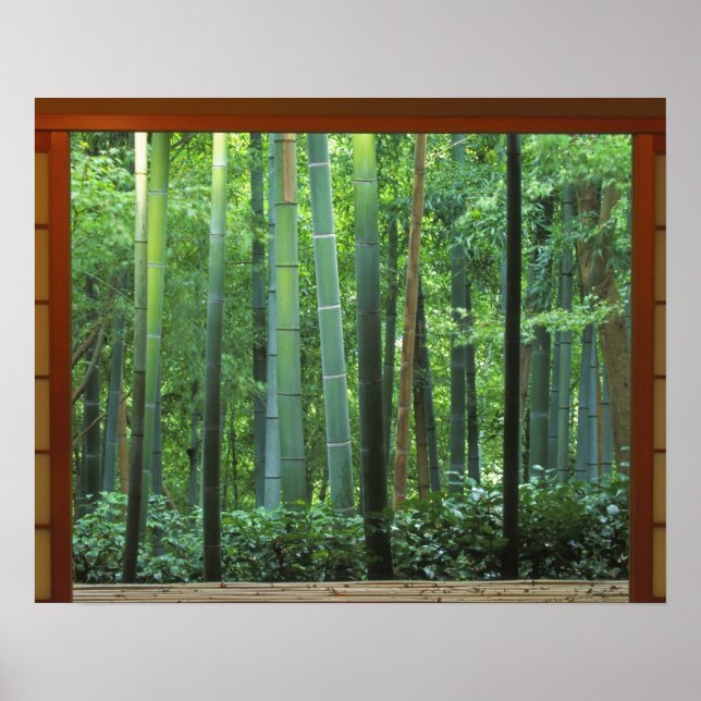 Póster Okochi Sanso, Arashiyama, Kyoto, Japón 3 (Frente)