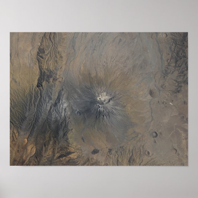 Póster Ol Doinyo Langai en Tanzania (Frente)