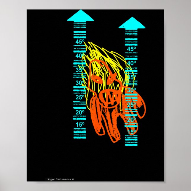 Póster Ola de calor  (Frente)